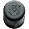 XR Brands Viper Nipple Suction Cups Juodas TPE 1.5" Compact Design
