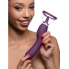XR Brands Lickgasm 8-Mode Intimate Licking &amp; Suction Device Violetinė