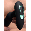 Xr Brands Rimsation Intimate Wellness Device with Rotating Beads - Juodas Silicone