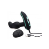 Xr Brands Rimsation Intimate Wellness Device with Rotating Beads - Juodas Silicone