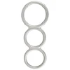 You2Toys Metallic Silicone Triple Ring