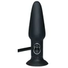 You2Toys True Juodas Vibrating Butt Plug