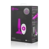 B-Vibe - naujokas nuotolinio valdymo kištukas Fuchsia