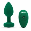 Dreamtoys B-VIBE VIBRUOJANTIS DEKORATYVINIS ANALINIS KAIŠTIS M/L EMERALDO ŽALIA