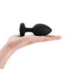Dreamtoys B-Vibe - Vibrating Jewel Plug XXL Juodas