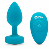 Dreamtoys B-VIBE VIBRUOJANTIS BRANGAKMENIO KAMŠTIS S/M ŽALSVAI MĖLYNAS