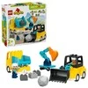 LEGO DUPLO Town Statybų mašinos 3 viename 10475