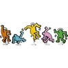 LEGO® Art Keith Haring šokančios figūros Dekoras 31216