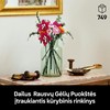 LEGO® Botanicals Daili rausvų gėlių puokštė Dekoras, gamtos rinkinys-dovana suaugusiesiems 10342