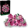 LEGO® Botanicals Rausvų rožių puokštė, dekoracija 10374