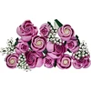 LEGO® Botanicals Rausvų rožių puokštė, dekoracija 10374