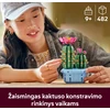 LEGO® Botanicals Žydintis kaktusas Augalų dekoras 11509