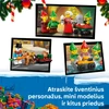 „LEGO® City“ 2026 metų advento kalendorius, Kalėdų Senelio dirbtuvė, žaislas, 60510