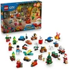 „LEGO® City“ 2026 metų advento kalendorius, Kalėdų Senelio dirbtuvė, žaislas, 60510