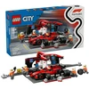 LEGO® City F1® remonto punktas, mechanikai ir Ferrari automobilis (60443)
