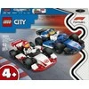 LEGO® City F1® „Williams Racing“ ir „Haas“ F1® lenktyniniai automobiliai (60464)