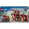 LEGO® City Gaisrinė su ugniagesių sunkvežimiu (60414)