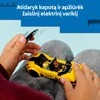 „LEGO® City“ geltonasis taksi, automobilio modelio rinkinys su 2 minifigūrėlėmis, 60487