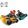LEGO® City Gokartai ir lenktynininkai Rinkinys 60400