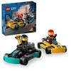LEGO® City Gokartai ir lenktynininkai Rinkinys 60400