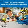 „LEGO® City“ lėktuvas, techninės priežiūros sunkvežimis ir visureigis su oro pagalve, 60505