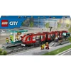 LEGO® City Miesto centro tramvajus ir stotelė (60423)