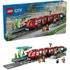 LEGO® City Miesto centro tramvajus ir stotelė Žaislas 60423