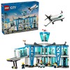 „LEGO® City“ oro uostas su lėktuvu, žaislinio oro uosto modelio rinkinys, 60502