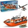 „LEGO® City“ pakrantės gelbėtojų kateris ir sraigtasparnis, žaidimo rinkinys, 60504