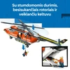 „LEGO® City“ pakrantės gelbėtojų sraigtasparnis, žaislas, konstravimo rinkinys, 60503