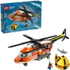 „LEGO® City“ pakrantės gelbėtojų sraigtasparnis, žaislas, konstravimo rinkinys, 60503