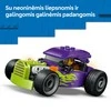 „LEGO® City“ patobulintas automobilis, lenktyninio automobilio konstravimo žaislas ir minifigūrėlė, 60485