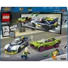 LEGO® City Policijos automobilis ir galingo automobilio gaudynės 60415