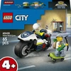 LEGO® City Policijos motociklo gaudynės, rinkinys 60455