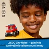 LEGO® City „Ratai“ – ugniagesių sunkvežimis, žaislas, konstravimo rinkinys, 60482