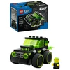 „LEGO® City“ „Ratai“ – žaidimų lenktyninis automobilis, automobilio modelio rinkinys, 60484