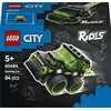 „LEGO® City“ „Ratai“ – žaidimų lenktyninis automobilis, automobilio modelio rinkinys, 60484