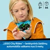 „LEGO® City“ „Ratai“ – žaidimų lenktyninis automobilis, automobilio modelio rinkinys, 60484