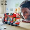 LEGO® City Raudonas dviaukštis apžvalgos autobusas (60407)