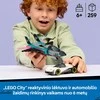 „LEGO® City“ Reaktyvinis lėktuvas prieš automobilį, žaislinio automobilio konstravimo rinkinys su 2 minifigūrėlėmis vaikams nuo 6 metų, 60489