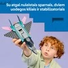 „LEGO® City“ Reaktyvinis lėktuvas prieš automobilį, žaislinio automobilio konstravimo rinkinys su 2 minifigūrėlėmis vaikams nuo 6 metų, 60489