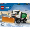 „LEGO® City“ sniego valytuvas, žaislinis sunkvežimis, transporto priemonė su minifigūrėle, 60490
