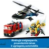 LEGO® City Sraigtasparnio, ugniagesių automobilio ir povandeninio laivo rinkinys (60462)