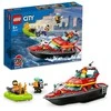 LEGO® City Ugniagesių kateris (60373)