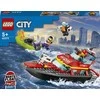 LEGO® City Ugniagesių kateris (60373)