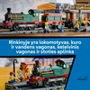 LEGO® City Vintažinis garinis traukinys, rinkinys, 60511