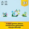 LEGO® Creator 3 in 1 Laukiniai gyvūnai: spalvingas kolibris 31384