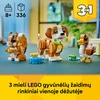 LEGO® Creator 3 in 1 Mieli gyvūnai: žaismingas šuniukas 31382