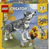 LEGO® Creator „3 in 1“ Miško gyvūnai: pilkasis vilkas 31393