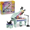 LEGO® Creator 3 in 1 Muzikos tematikos dekoras: pianinas su kate 31392
